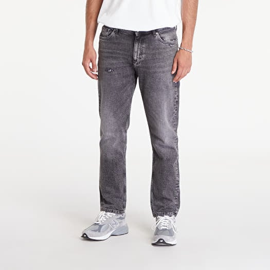 Džíny Tommy Jeans Dad Jean Regular Tapered Denim Black