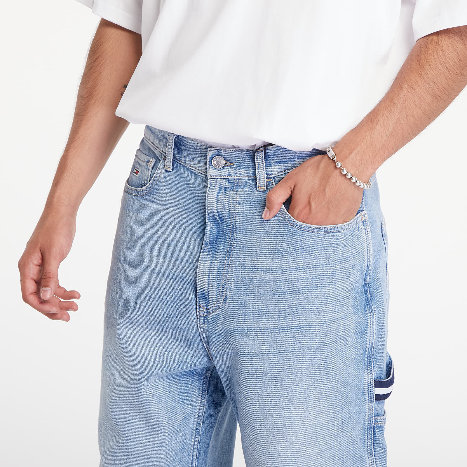 Jeansy Tommy Jeans Skater Carpenter Jeans Denim Light