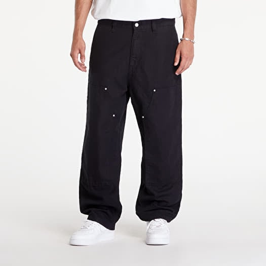 Carhartt WIP Walter Double Knee Pant Black Rinsed