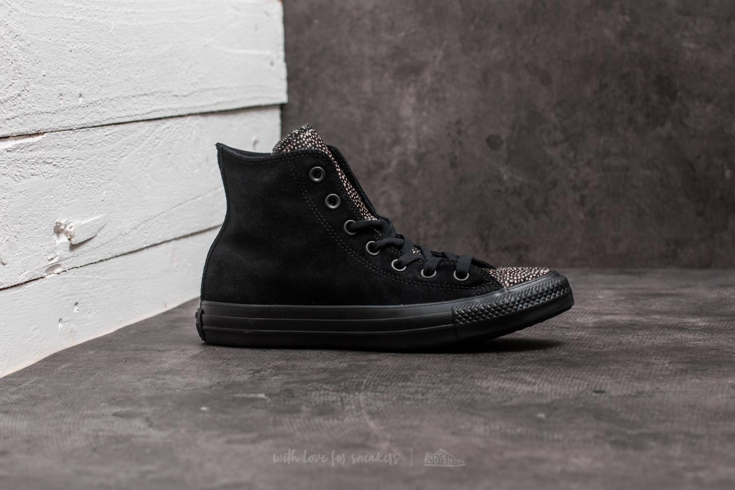 Scarpe donna Converse Chuck Taylor All Star Hi Black/ Black/ Black