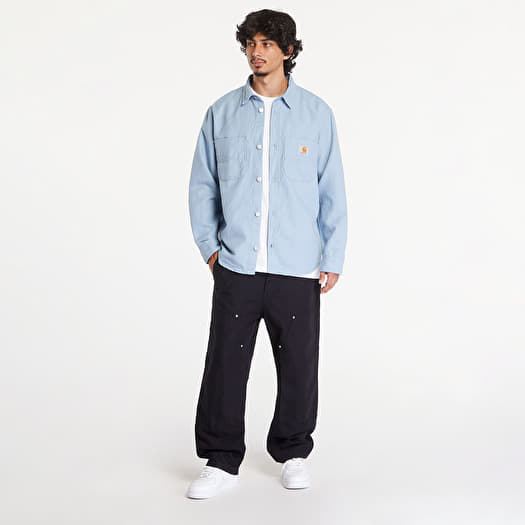 Carhartt WIP Walter Shirt Jacket UNISEX Misty Sky Rinsed | Footshop