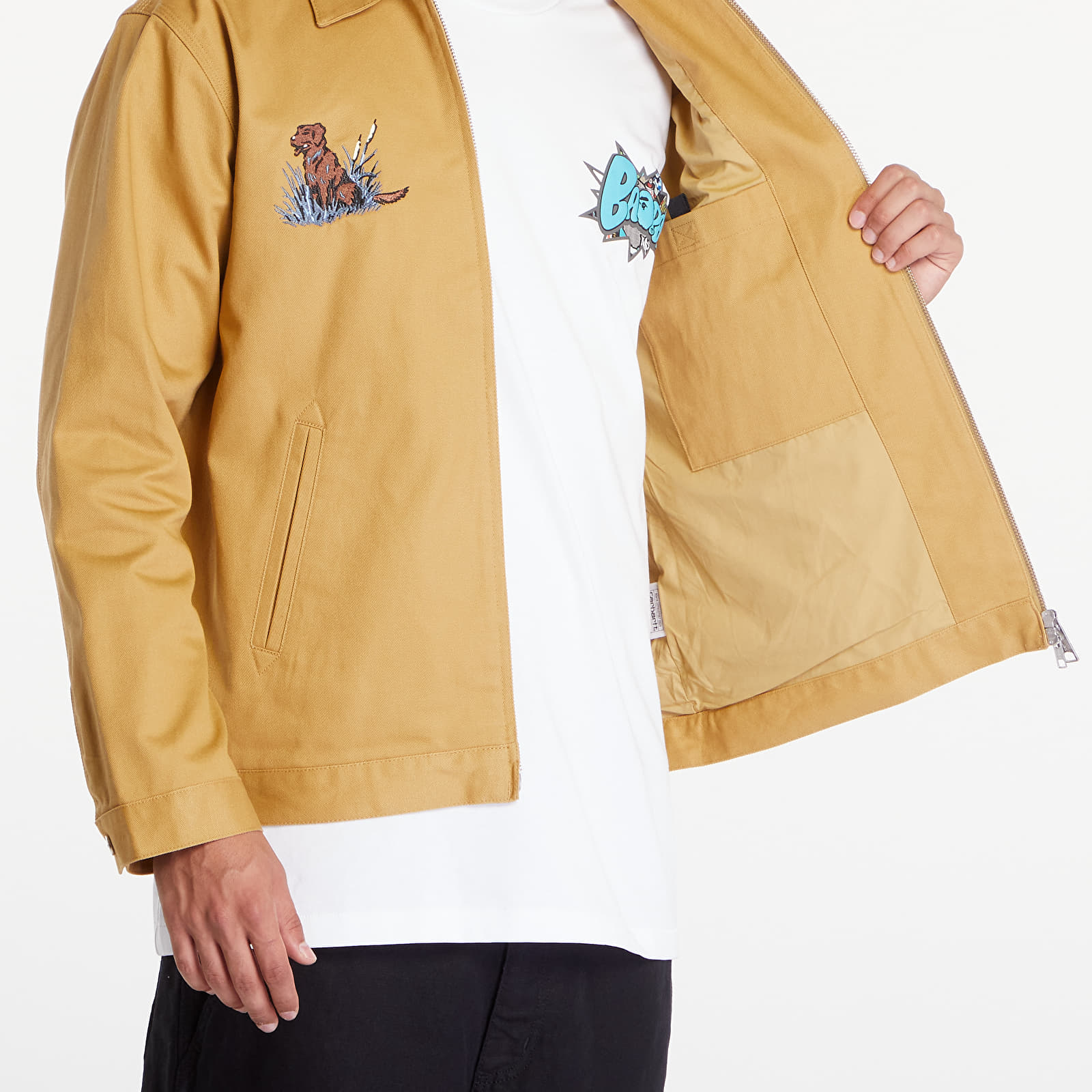 Moške jakne Carhartt WIP Ducks Jacket UNISEX Bourbon