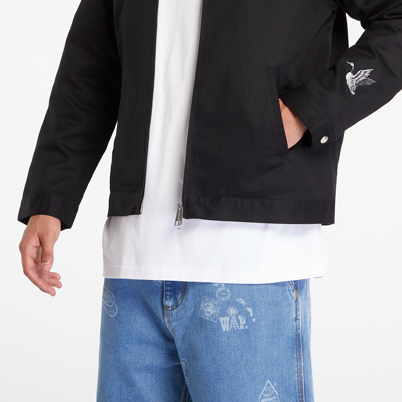 Pánske bundy Carhartt WIP Ducks Jacket UNISEX Black