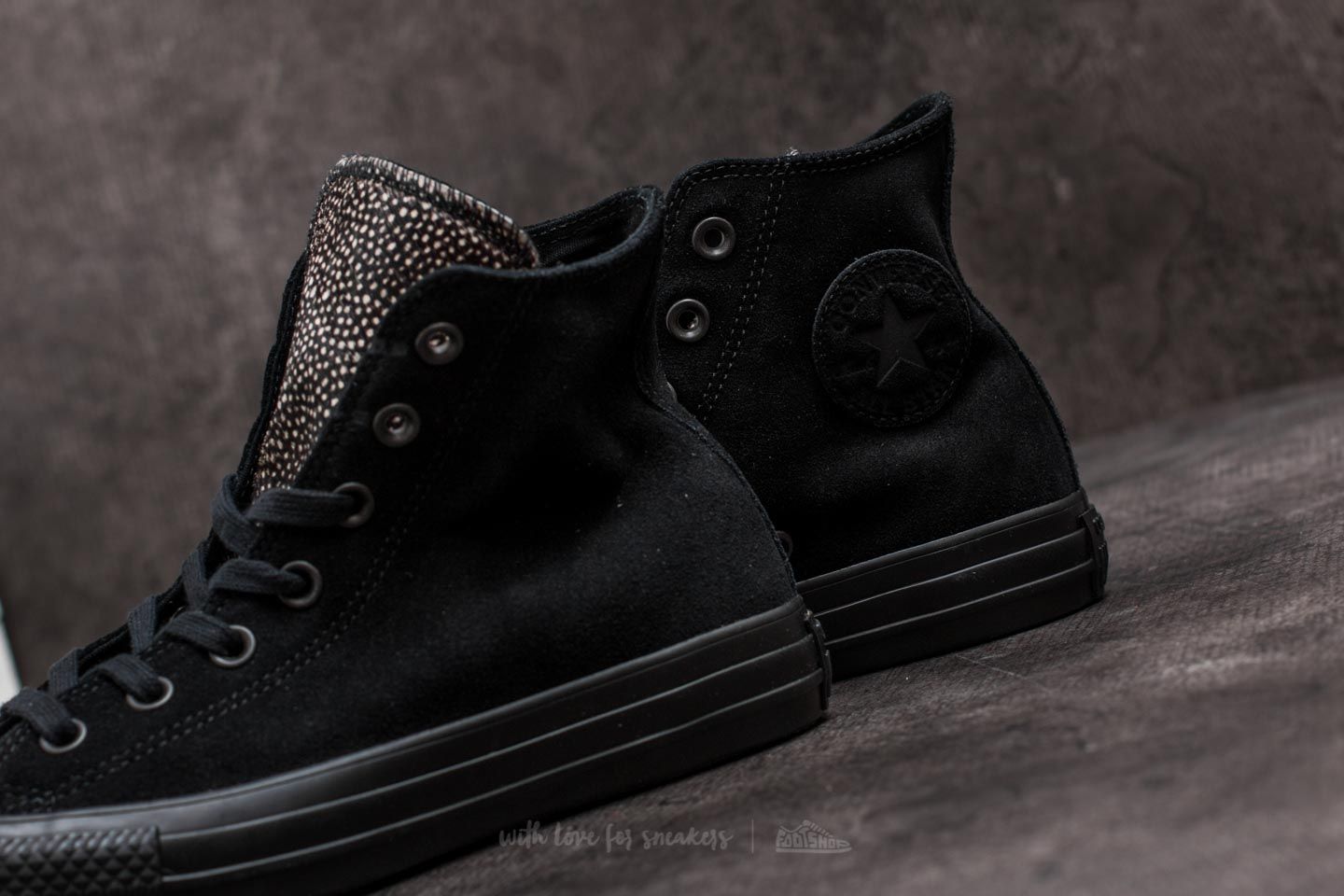 Scarpe donna Converse Chuck Taylor All Star Hi Black/ Black/ Black
