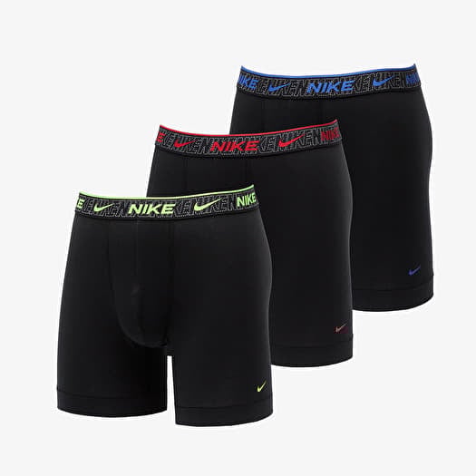 Nike DRI-FIT Everyday Cotton Stretch Boxer Brief 3-Pack Multicolor/ Black