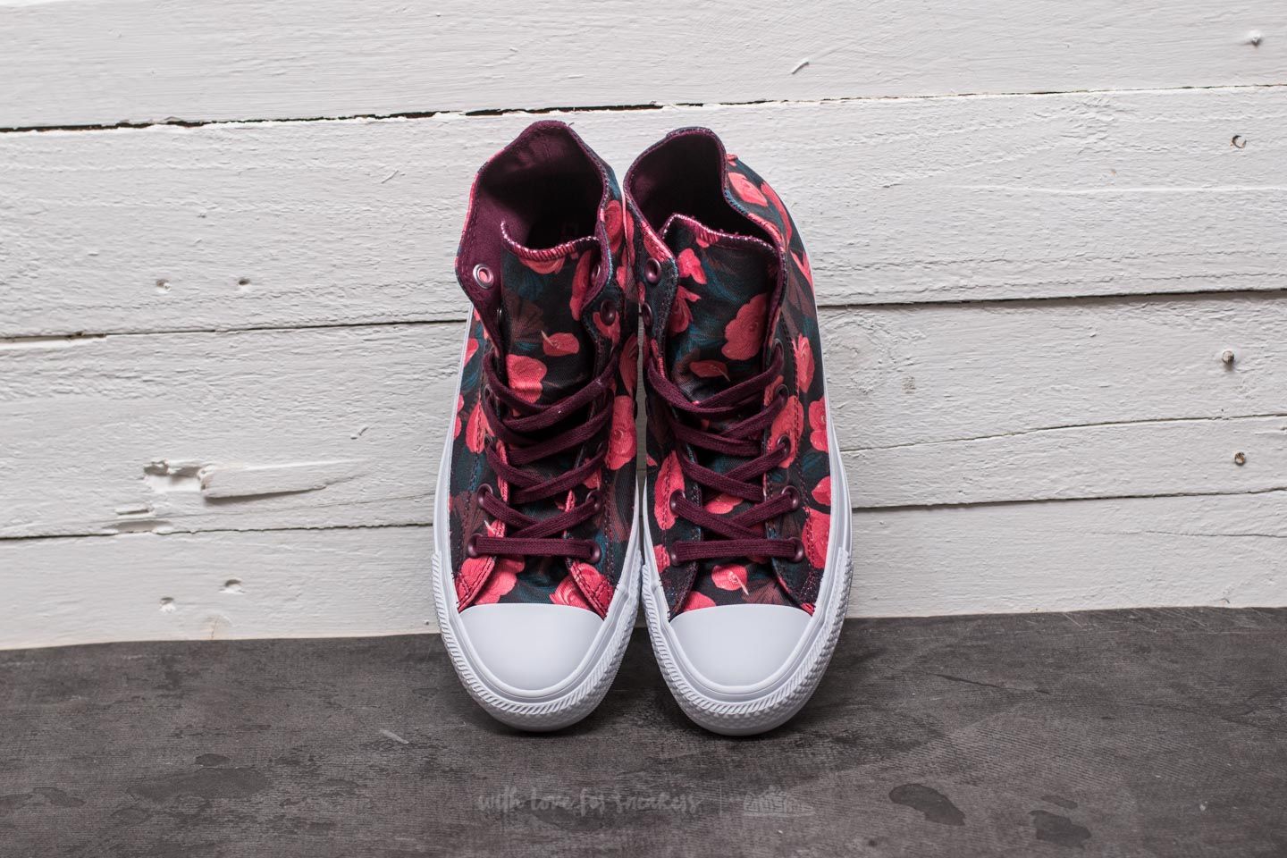 Zapatillas mujer Converse Chuck Taylor All Star Hi Dark Sangria/ Pink/ White