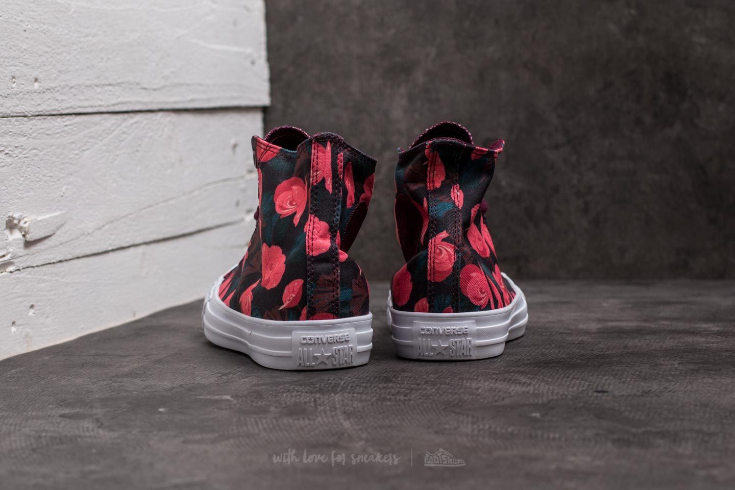Zapatillas mujer Converse Chuck Taylor All Star Hi Dark Sangria/ Pink/ White