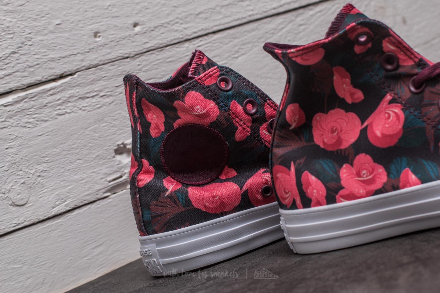 Zapatillas mujer Converse Chuck Taylor All Star Hi Dark Sangria/ Pink/ White