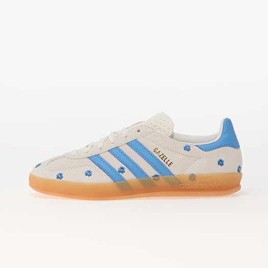 Adidas gazelle white blue gum shop