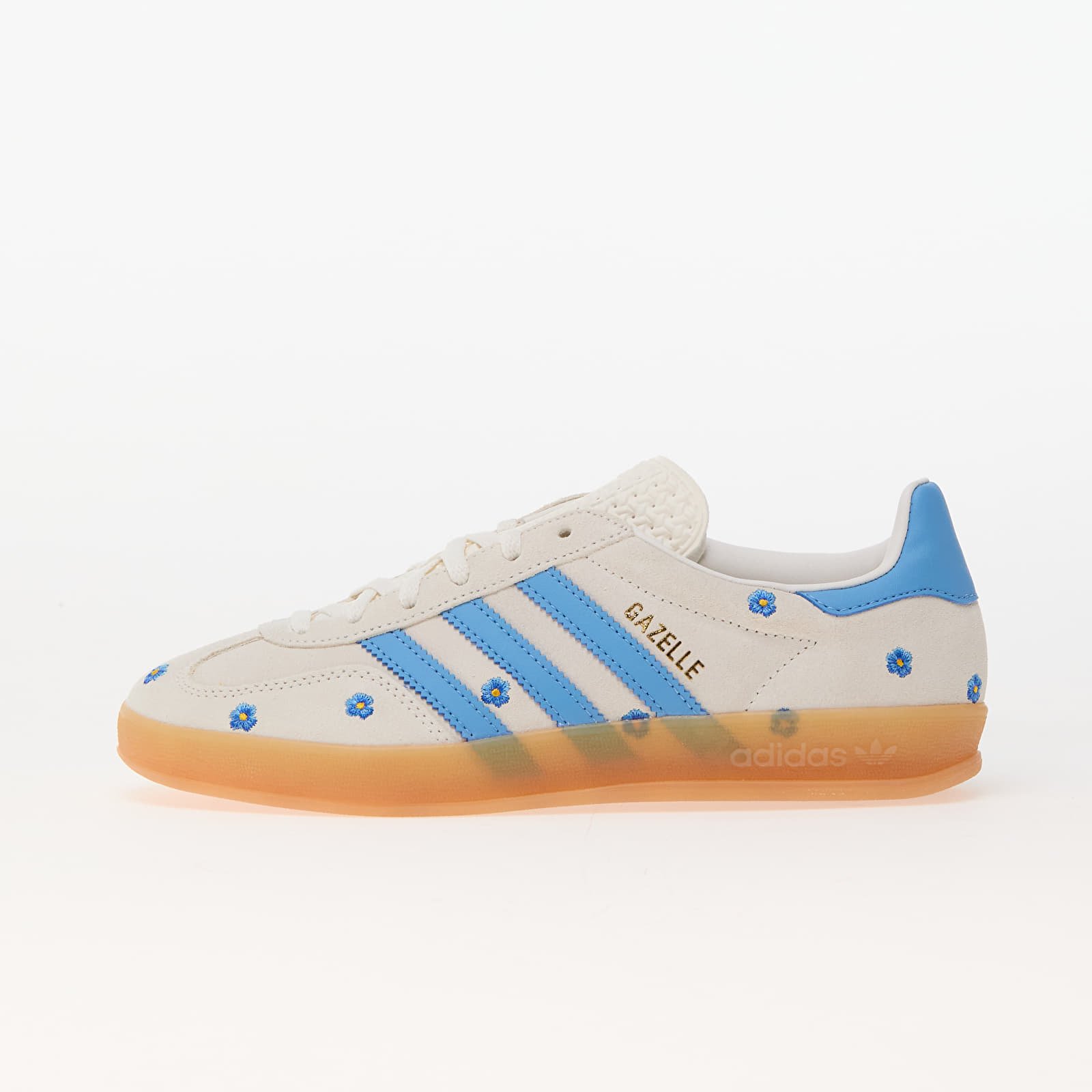 Damen Sneaker und Schuhe adidas Gazelle Indoor W Cloud White Lightblue Gum Footshop