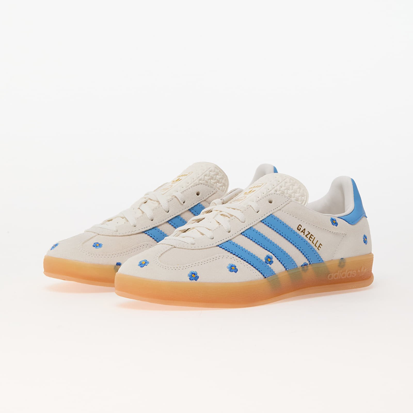 Női cipők adidas Gazelle Indoor W Cloud White/ Lightblue/ Gum