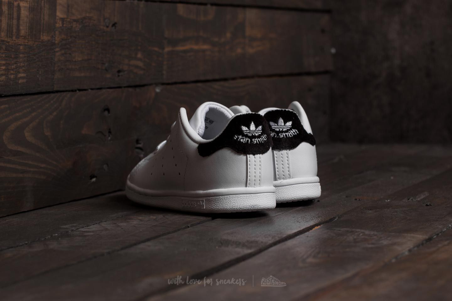 Sneakers og sko til børn adidas Stan Smith I Ftw White/ Ftw White/ Core Black