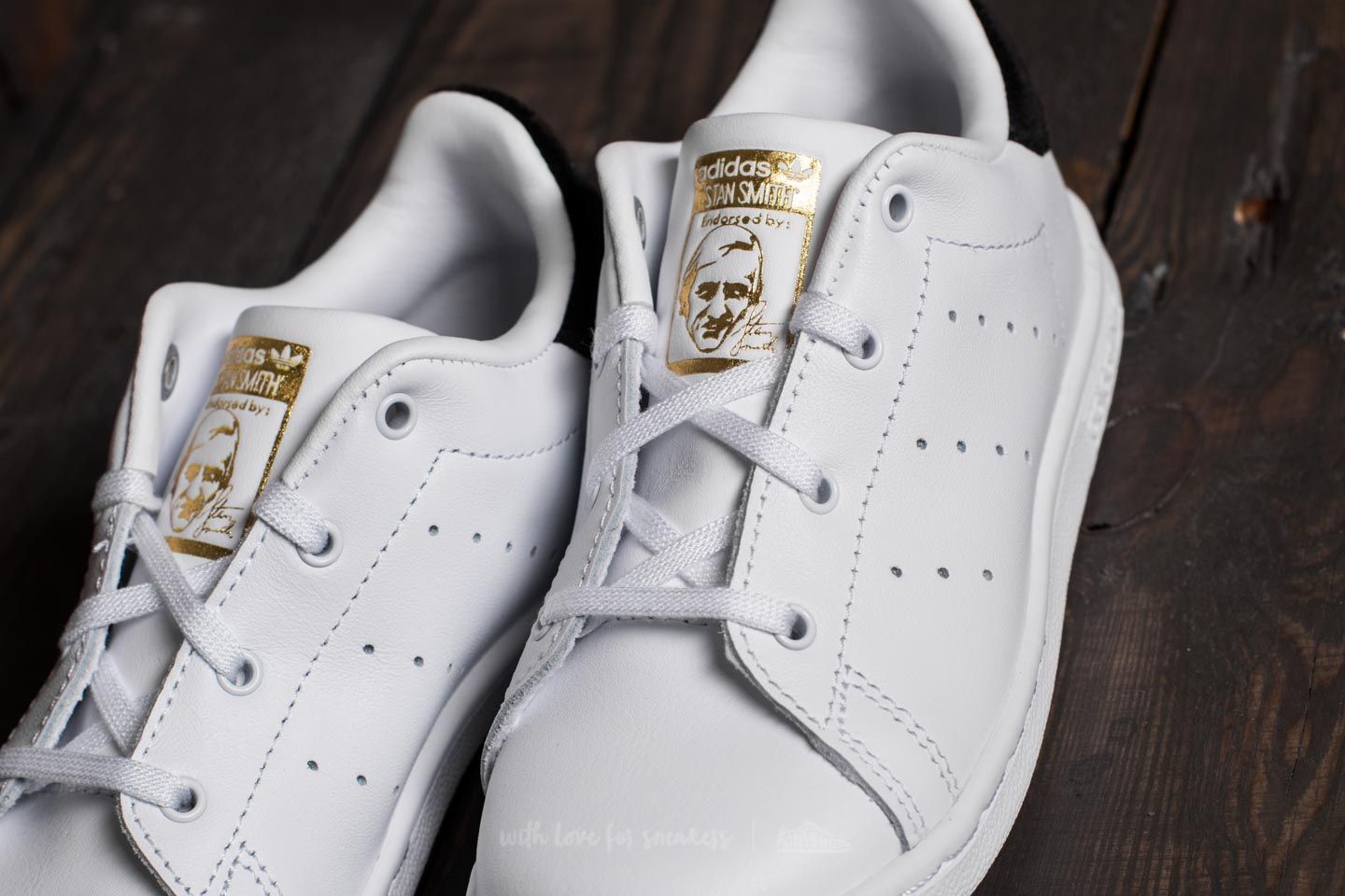 Sneakers og sko til børn adidas Stan Smith I Ftw White/ Ftw White/ Core Black