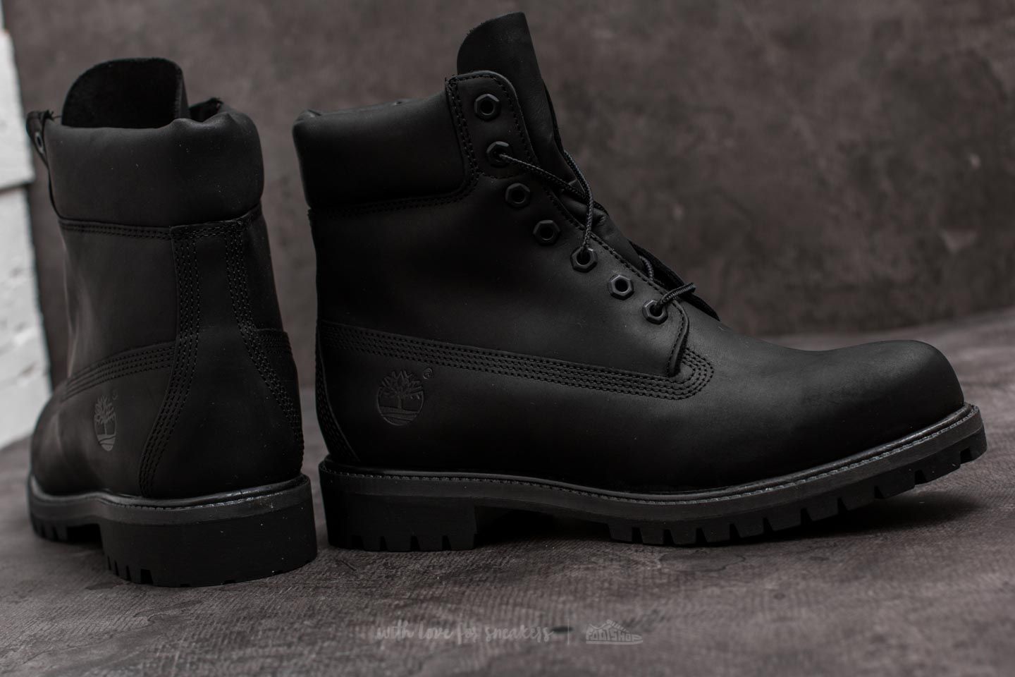 Men s shoes Timberland Waterproof 6 Inch Premium Boot Black Footshop