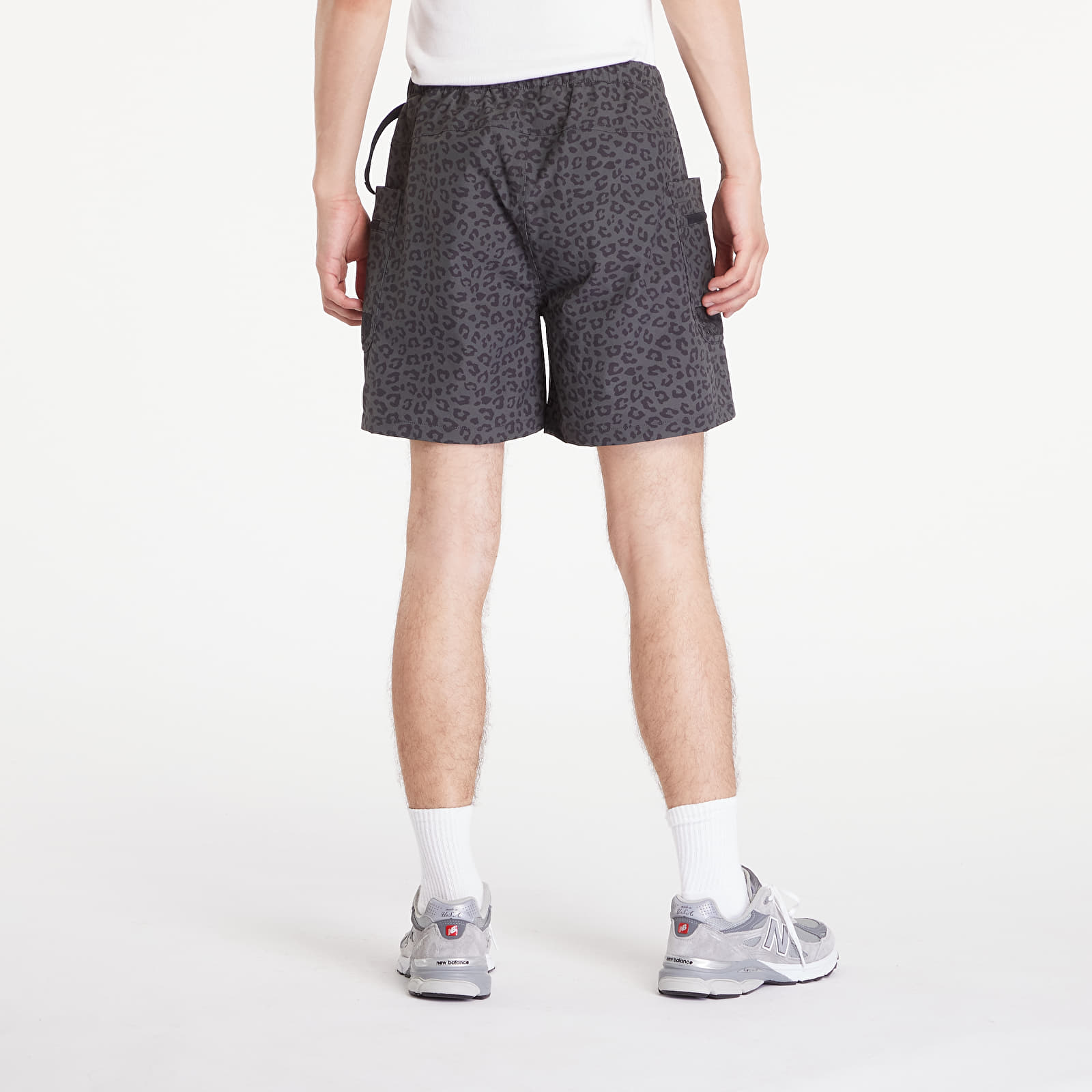 Vyriški šortai Horsefeathers White Rock Shorts UNISEX Leopard Gray