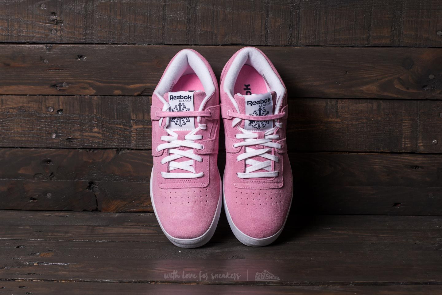 Women s shoes Reebok Workout Clean FVS Billys Blushy Pink Collegiate Navy White Footshop