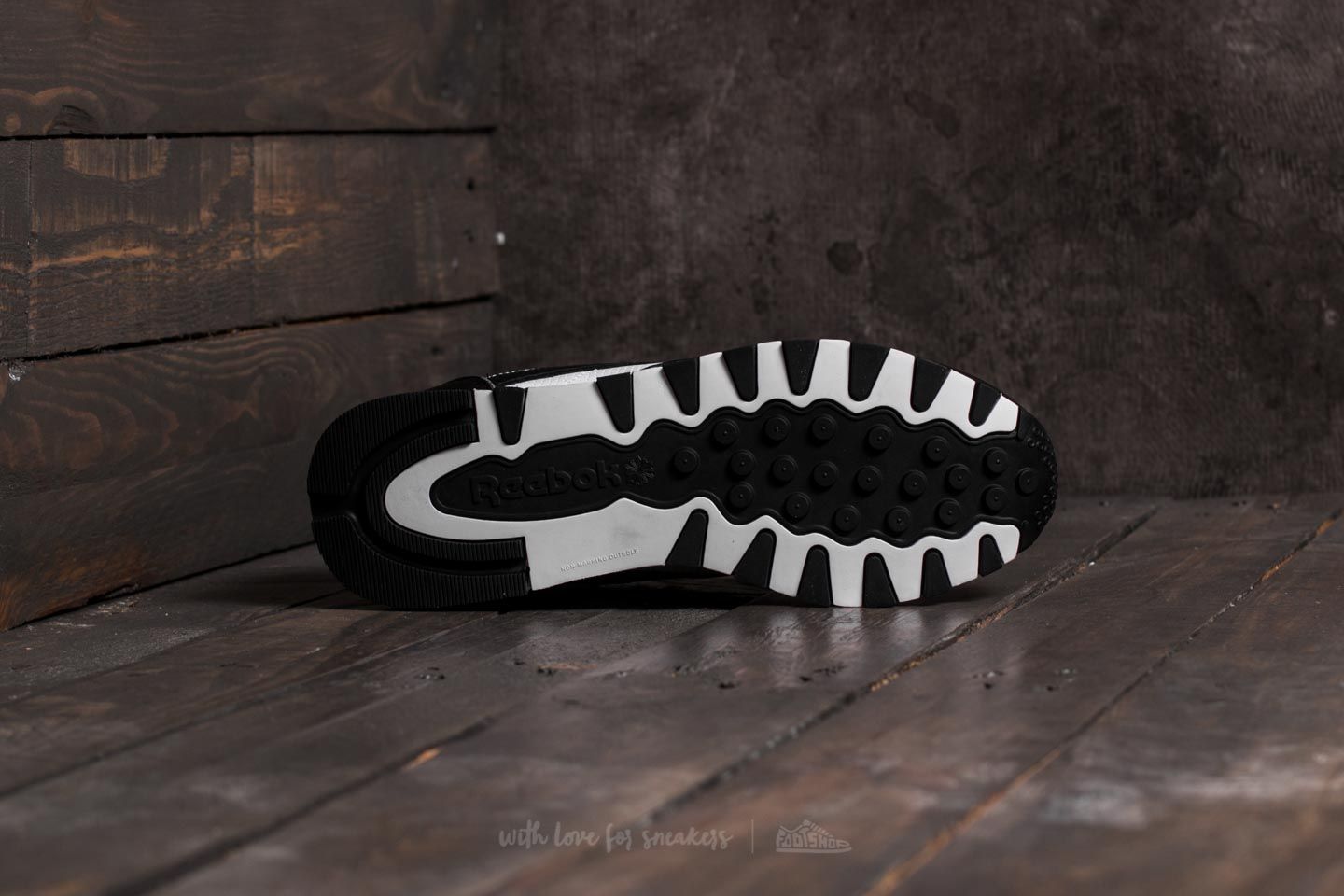 Women's shoes Reebok Classic Leather x X-GIRL Black/ White/ Grey