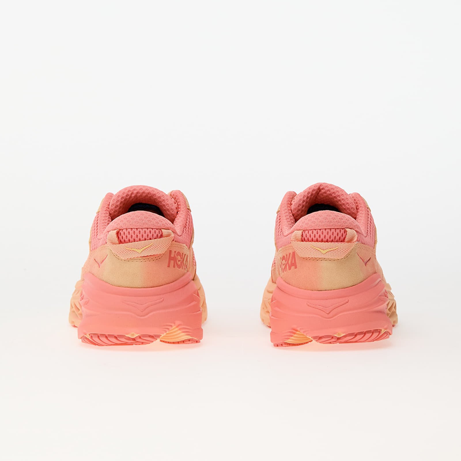 Herren Sneaker und Schuhe Hoka® U Bondi L BP 2 Cantaloupe/ Electric Coral