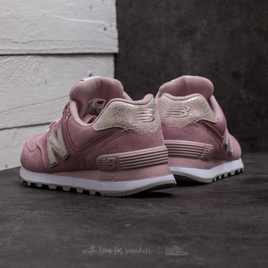 Women s shoes New Balance 574 Pink Grey White Footshop