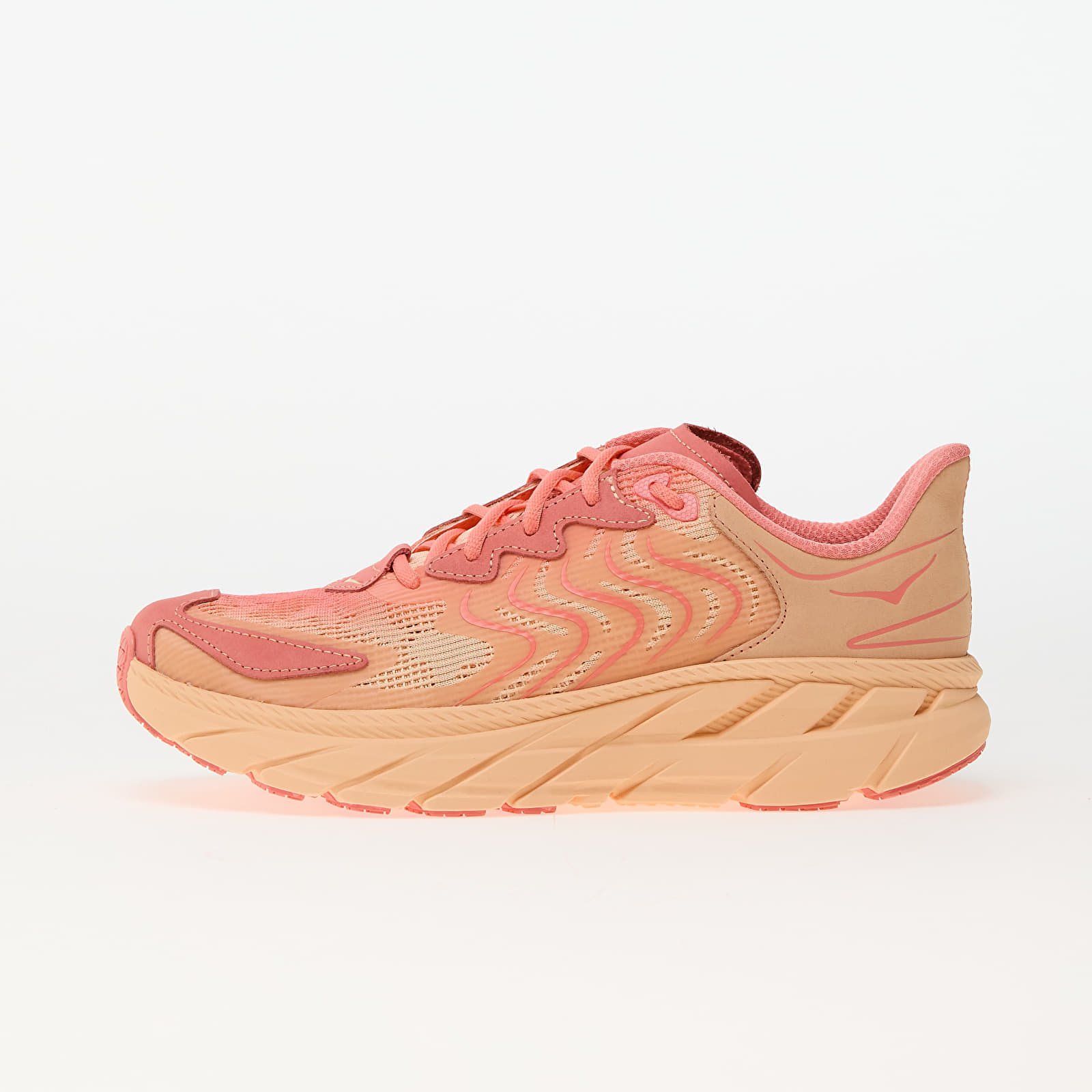 Levně Tenisky Hoka® U Clifton LS BP Cantaloupe/ Electric Coral