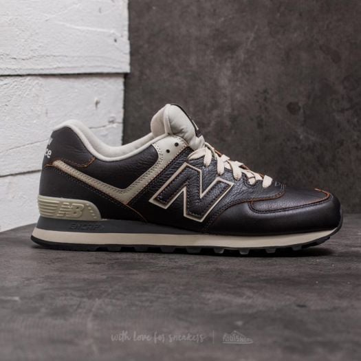 Men s shoes New Balance 574 Dark Brown Footshop