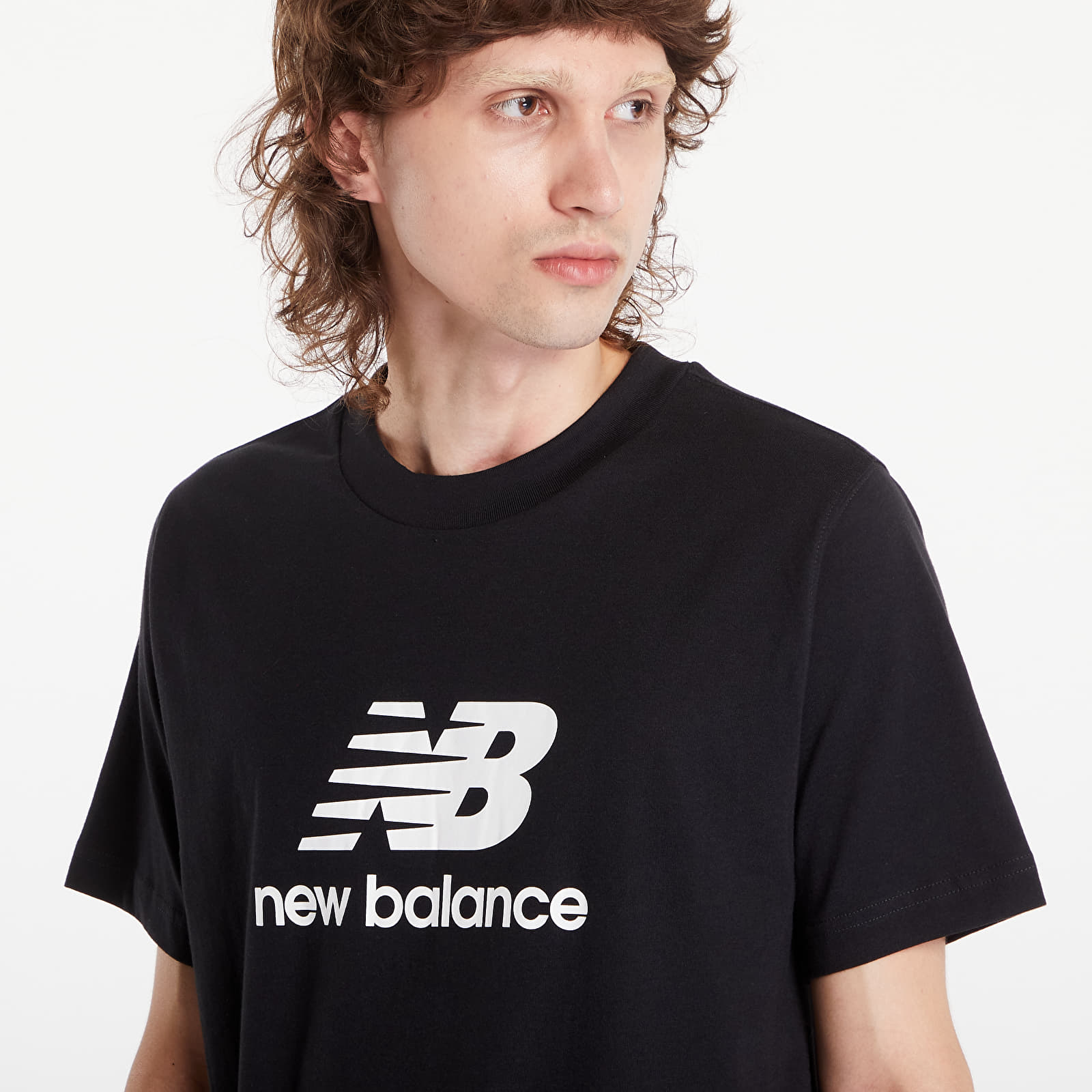 T-skjorter for menn New Balance Sport Essentials Logo T-Shirt Black