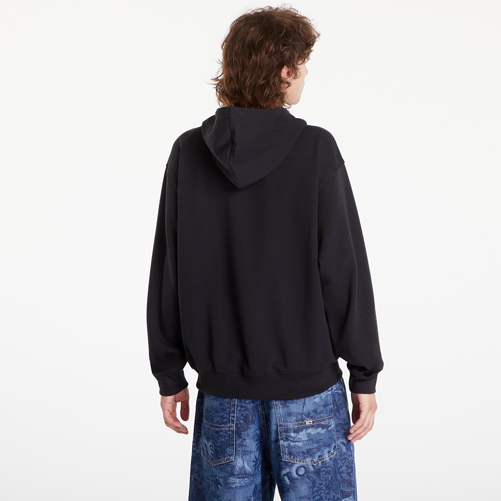 Men's hoodies New Balance Sport Essentials French Terry Logo Hoodie Black