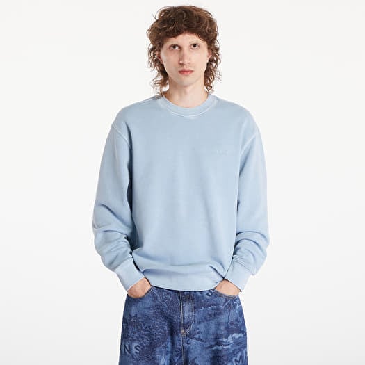Carhartt WIP Duster Script Sweatshirt UNISEX Misty Sky Garment Dyed