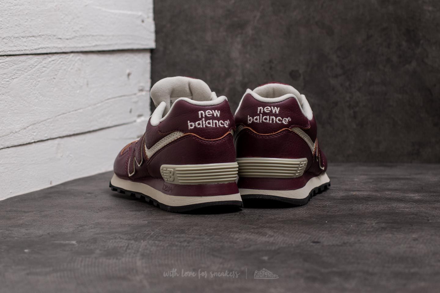 Buty męskie New Balance 574 Burgundy