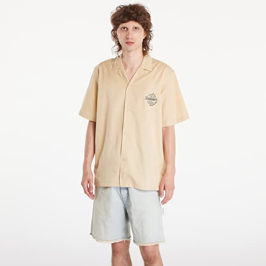 Ing Carhartt WIP Short Sleeve Ablaze Shirt UNISEX Cornsilk/ Black