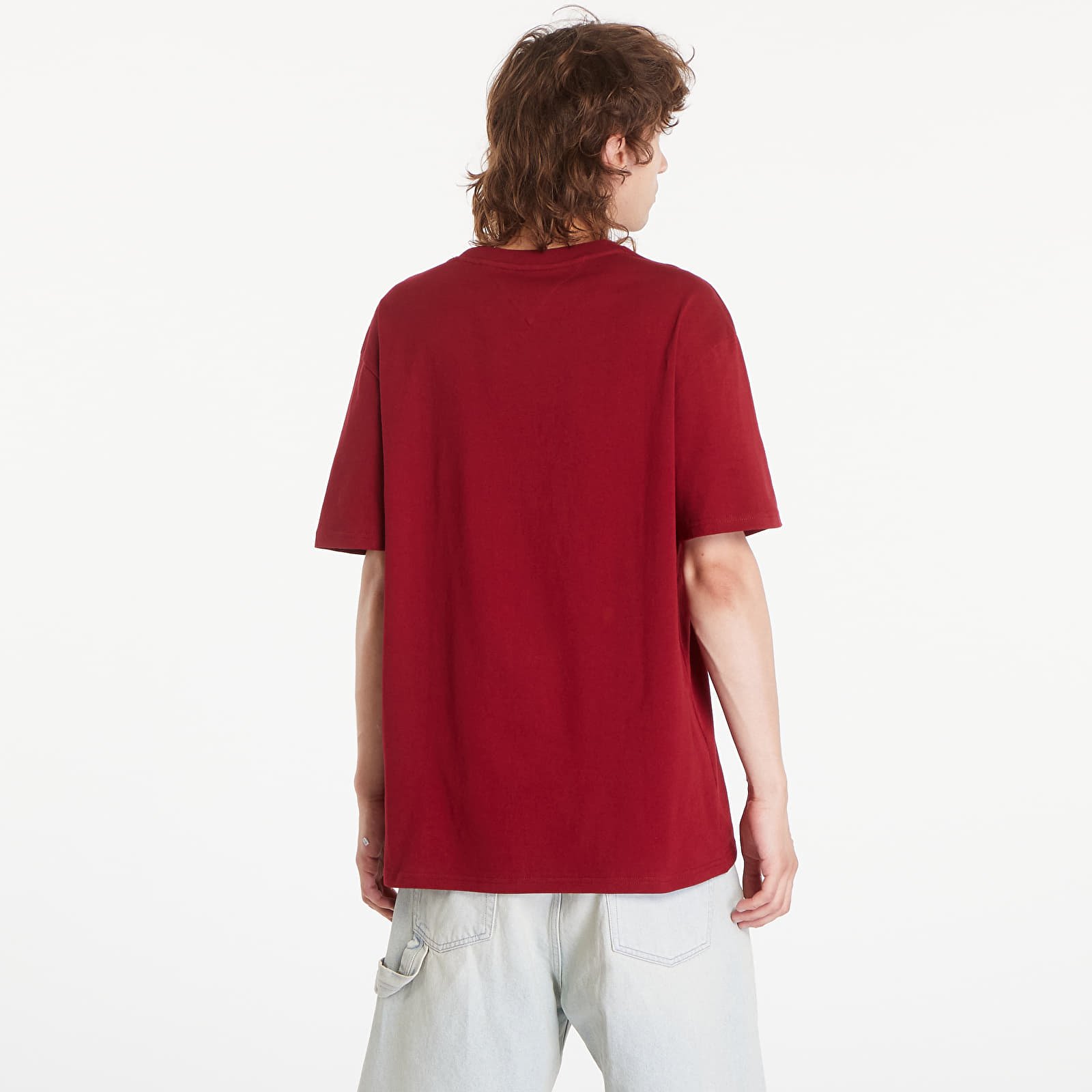 Men's T-shirts Tommy Jeans Regular Street Flag Tee Red Carpet
