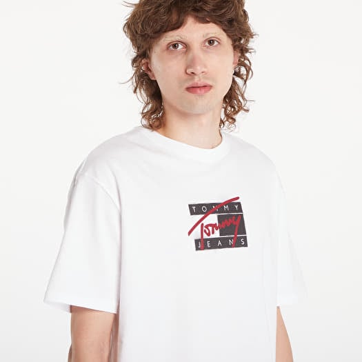 Tommy jeans flag tee discount