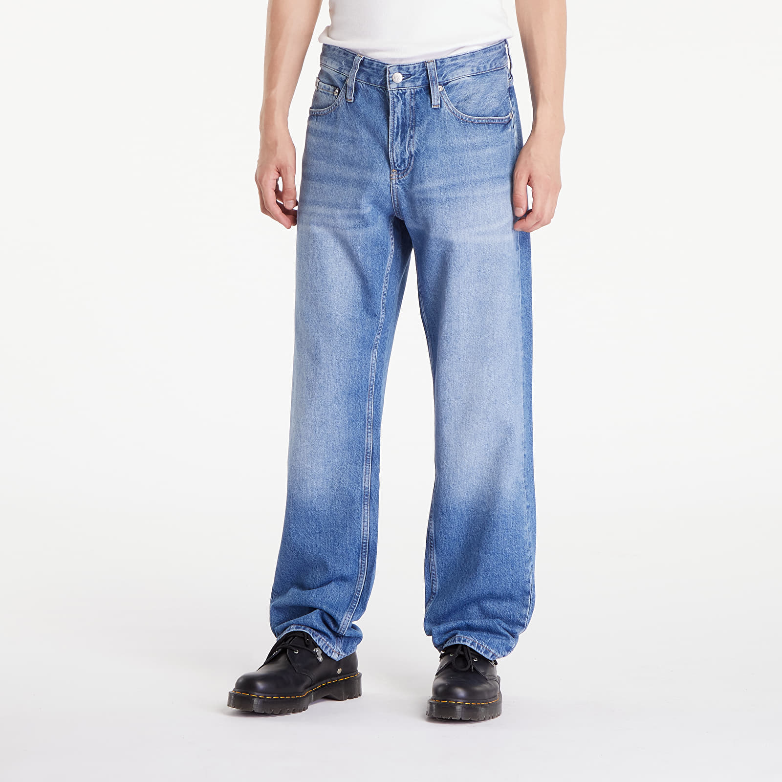 Džíny Calvin Klein Jeans 90'S Straight Jeans Denim Light