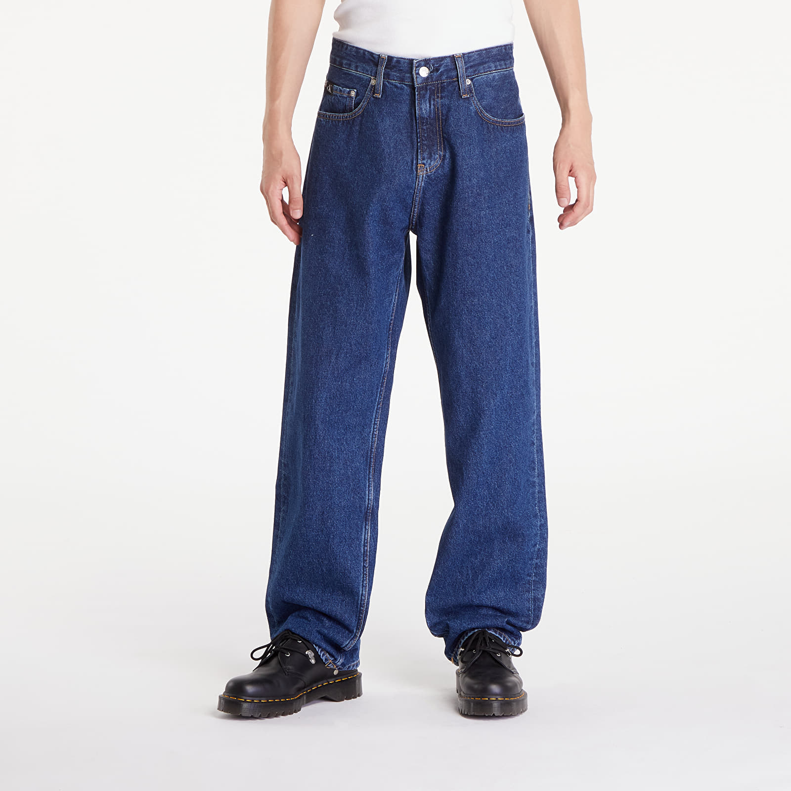 Džíny Calvin Klein Jeans 90'S Straight Jeans Denim Dark