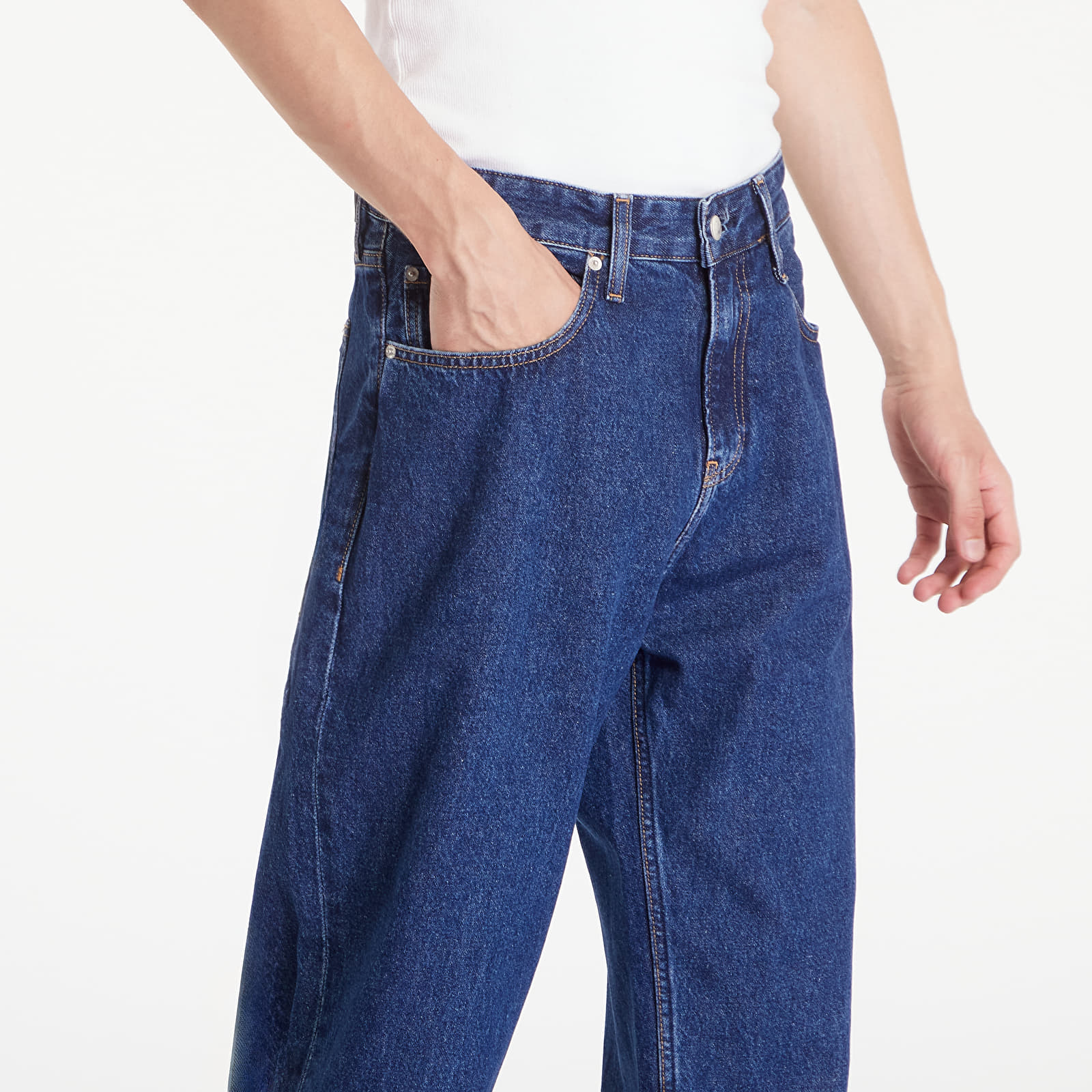 Džíny Calvin Klein Jeans 90'S Straight Jeans Denim Dark