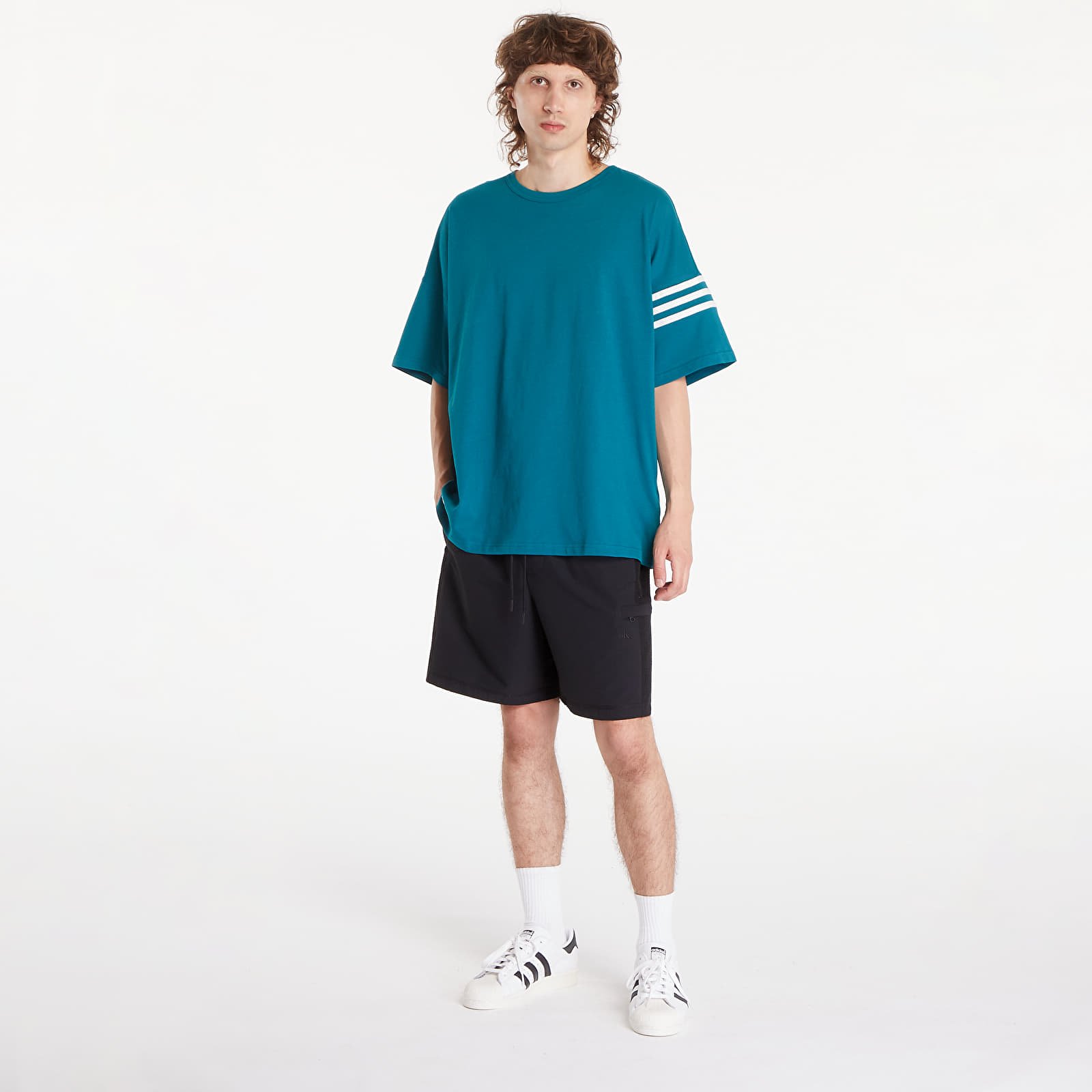 T-shirty męskie adidas Neuclassics Tee Legacy Teal