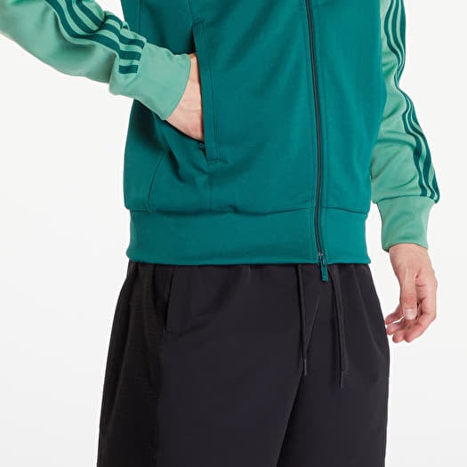 Sweatjacken und Sweatshirts adidas Adicolor Classics Track Top Collegiate Green Preloved Green Footshop