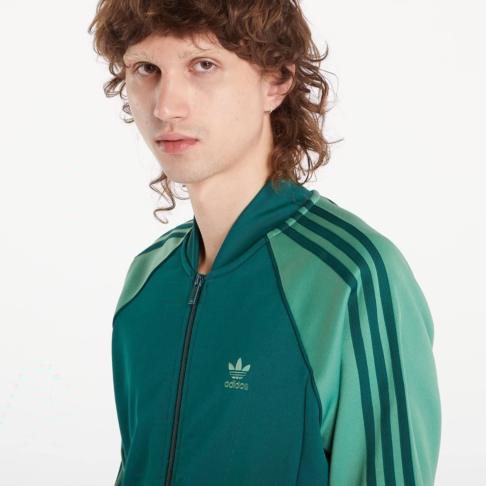 Puloverji   adidas Adicolor Classics Track Top Collegiate Green/ Preloved Green