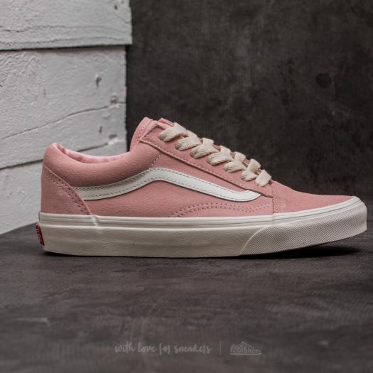 Vans old skool hot sale herringbone lace pink