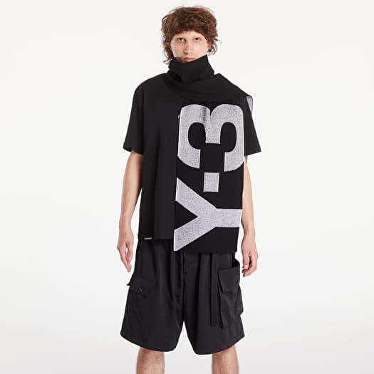 Κασκόλ Y-3 Logo Scarf Black
