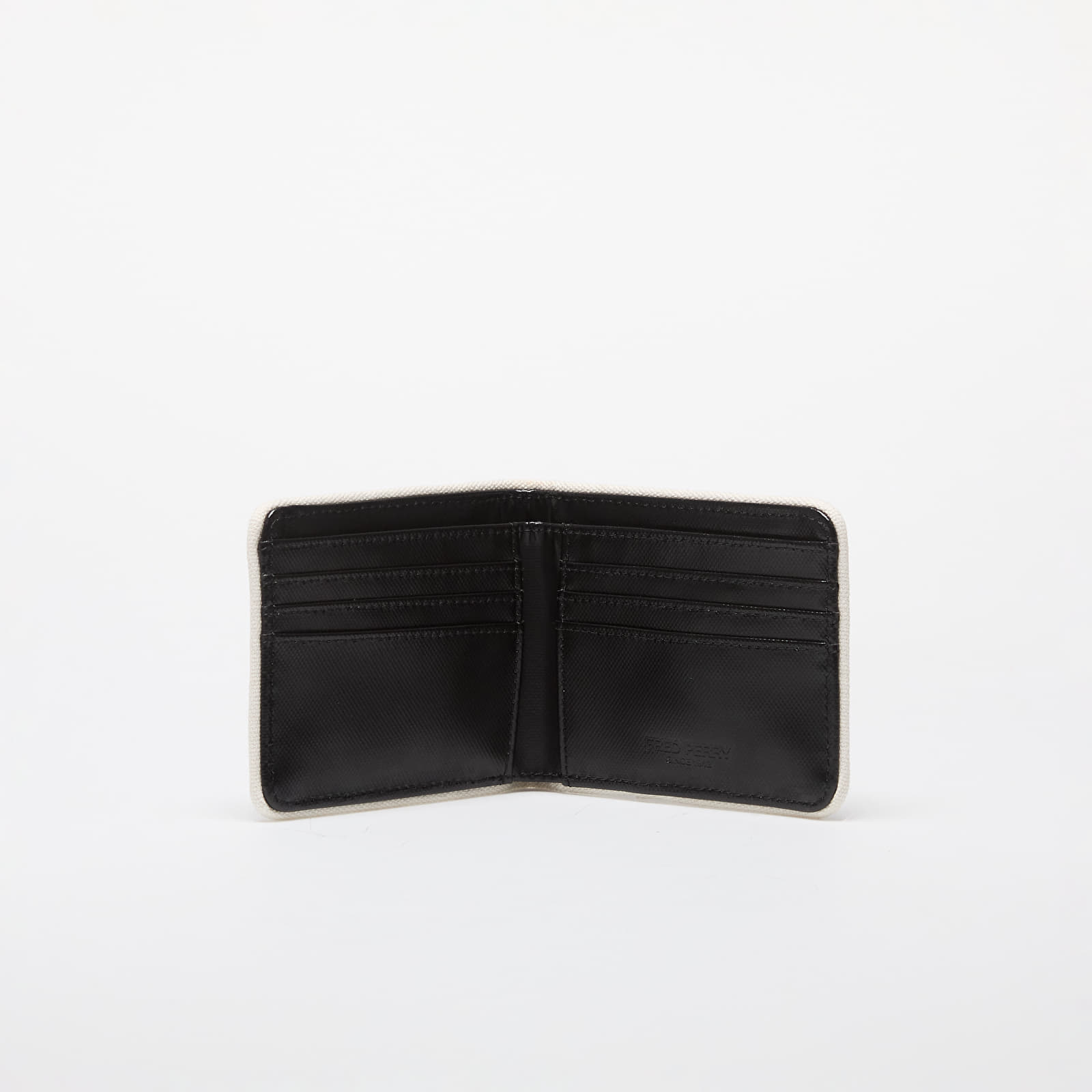 Herren Geldbeutel FRED PERRY Coated Polyester Billfold Wall Black/ Ecru