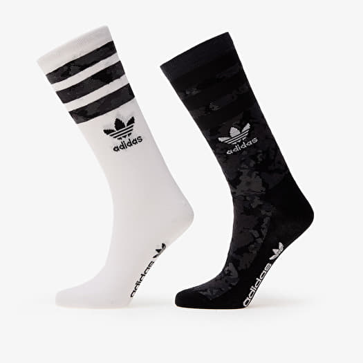 Ponožky adidas Camo Crew 2-Pack Black/ Multicolor/ White