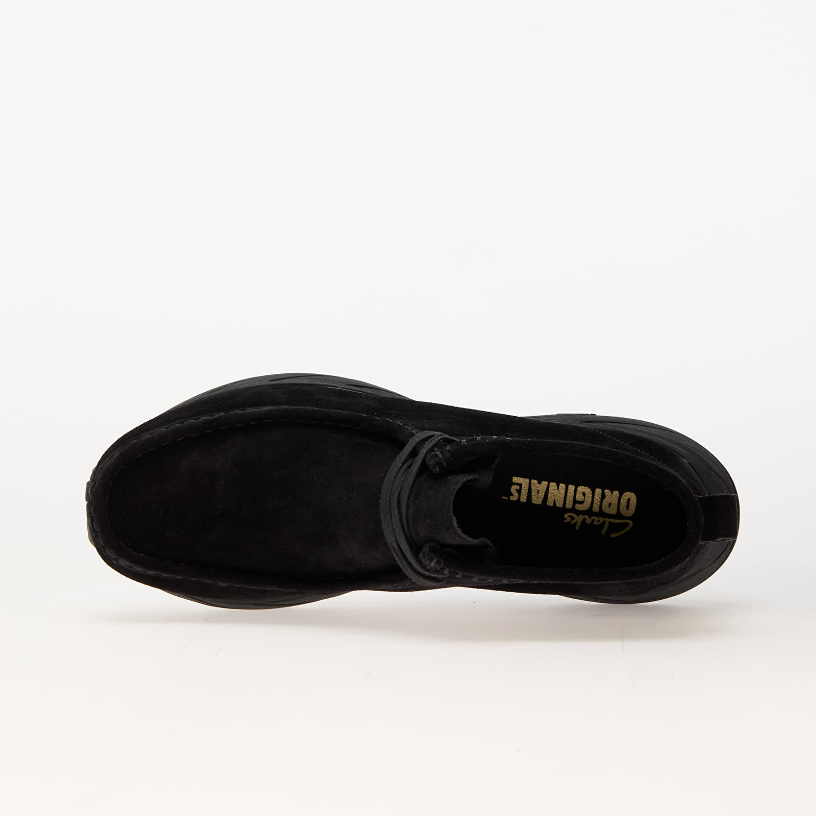 Herren Sneaker und Schuhe Clarks Originals Wallabee Eden Black/ Black Suede