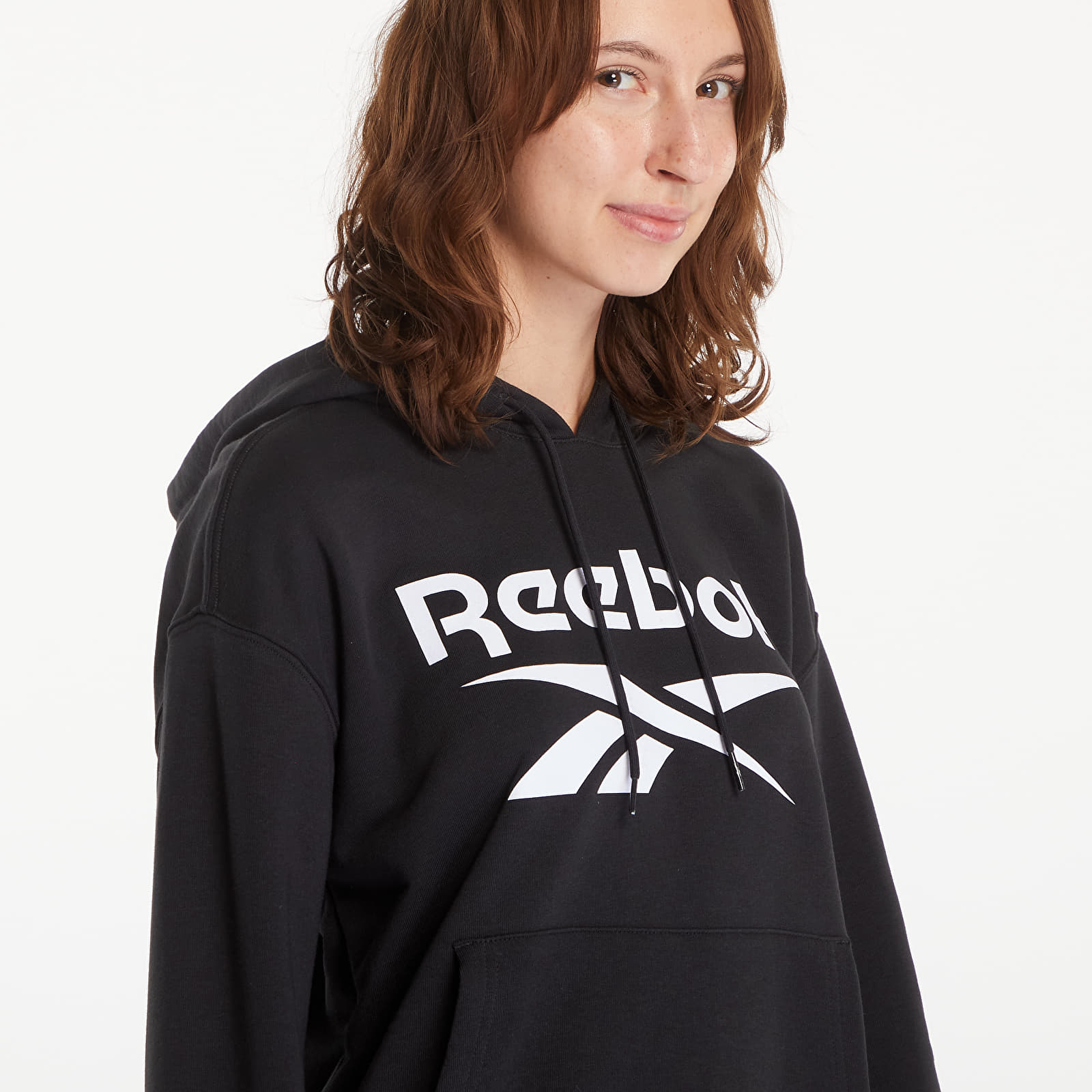 Kapucnis pulóverek és pulcsik Reebok RI BL French Terry Black