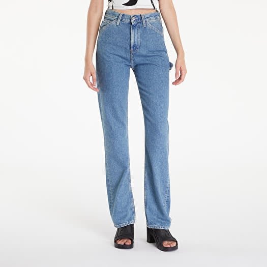 Farmer Calvin Klein Jeans High Rise Straight Denim Light