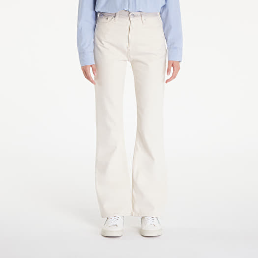 Džíny Calvin Klein Jeans Authentic Bootcut White