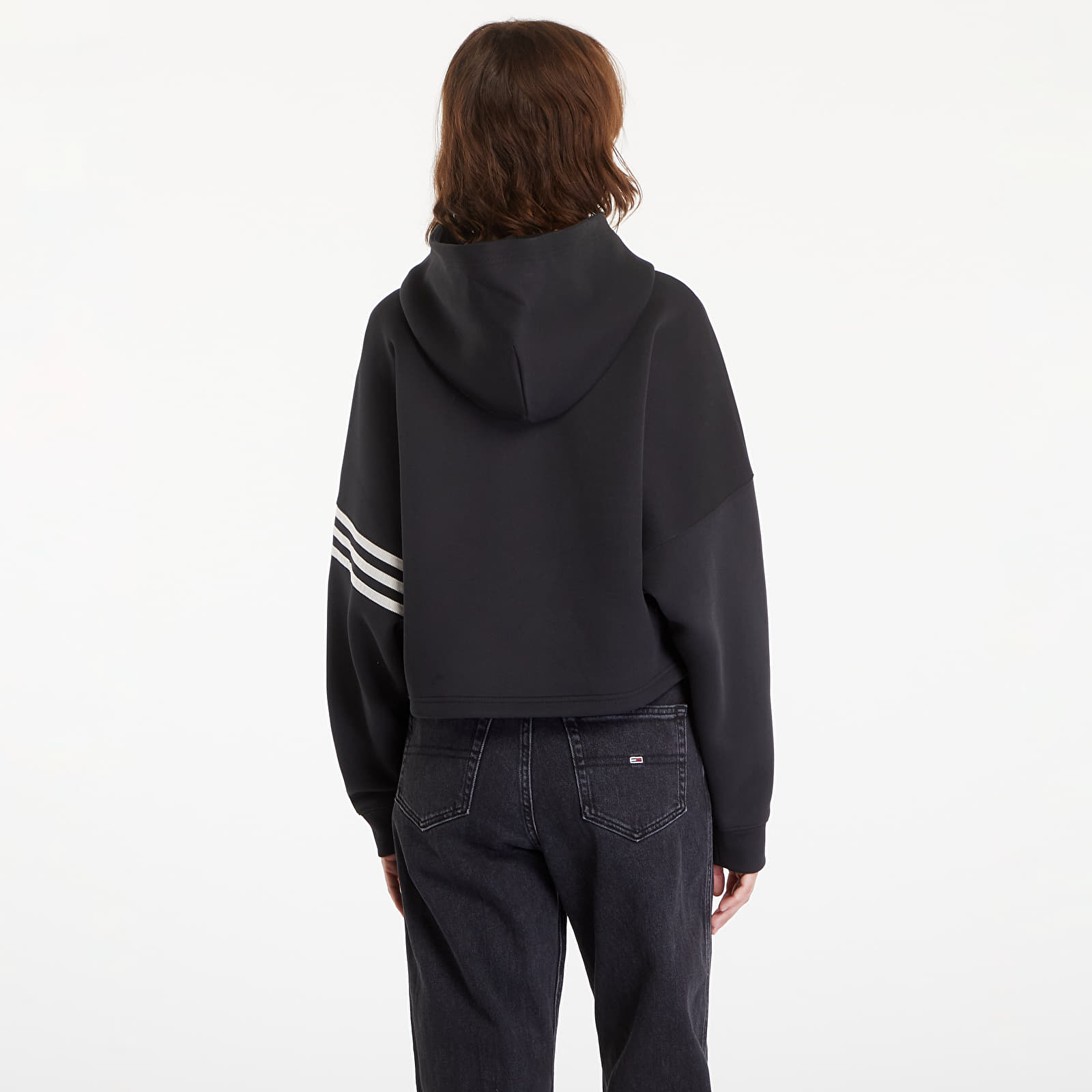 Dámské mikiny adidas Neuclassics Hoodie Black/ Cloud White