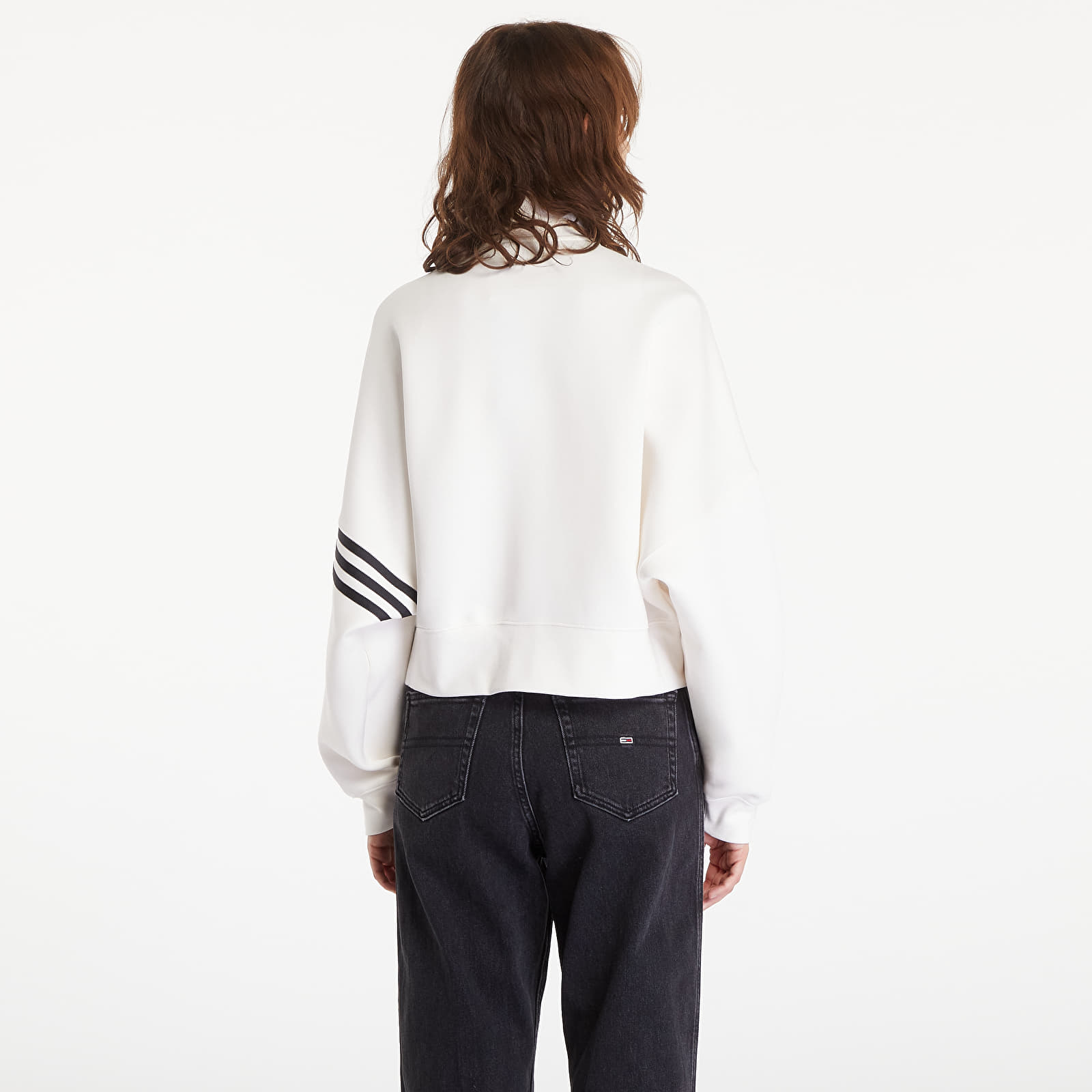 Jakker for kvinner adidas Neuclassics Tracktop Cloud White/ Black