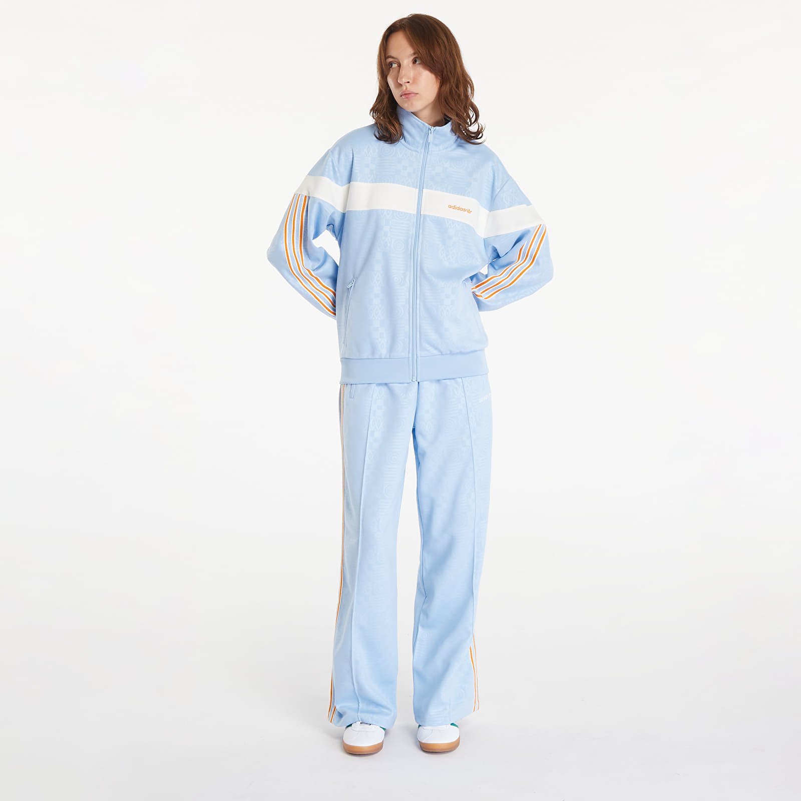 Bluzy adidas Track Top Clear Sky