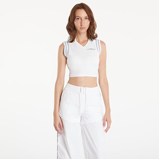 Top Converse x Feng Chen Wang Polo Top White/ Arctic Ice
